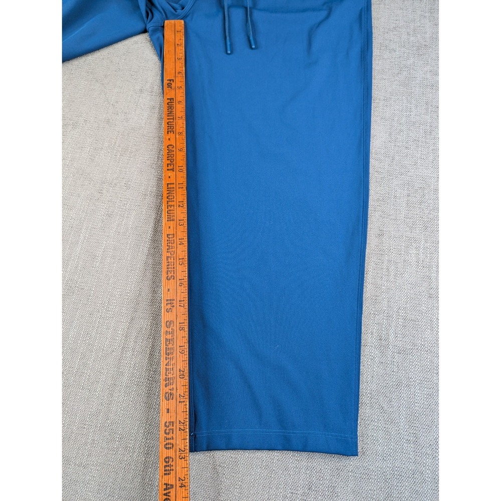 Lululemon Pants Womens Sz 10 Blue Keep Moving Crop High-Rise 23" Performance - Picture 5 of 9